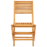 NNEVL Folding Garden Chairs 2 pcs 47x62x90 cm Solid Wood Teak