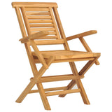 NNEVL Folding Garden Chairs 4 pcs 56x63x90 cm Solid Wood Teak