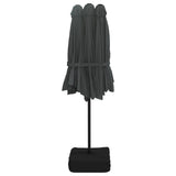 NNEVL Double-Head Parasol Anthracite 449x245 cm