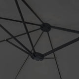 NNEVL Double-Head Parasol Anthracite 449x245 cm