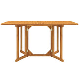 NNEVL Folding Butterfly Garden Table 150x90x75 cm Solid Wood Teak