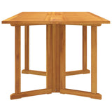 NNEVL Folding Butterfly Garden Table 150x90x75 cm Solid Wood Teak