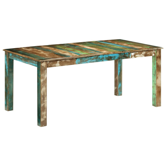 NNEVL Dining Table 180x90x76 cm Solid Wood Reclaimed