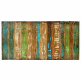 NNEVL Dining Table 180x90x76 cm Solid Wood Reclaimed