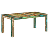 NNEVL Dining Table 180x90x76 cm Solid Wood Reclaimed