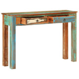 NNEVL Console Table 110x30x75 cm Solid Wood Reclaimed