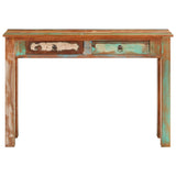 NNEVL Console Table 110x30x75 cm Solid Wood Reclaimed