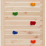 NNEVL Outdoor Playset 52.5x110.5x214 cm Solid Wood Pine