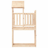 NNEVL Play Tower with Rockwall 53x110.5x214 cm Solid Wood Pine