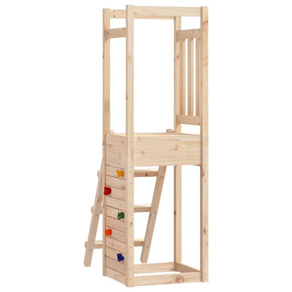 NNEVL Outdoor Playset 53x46.5x169 cm Solid Wood Pine