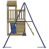 NNEVL Outdoor Playset Impregnated Wood Pine