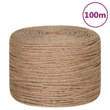 NNEVL Jute Rope 100 m Long 6 mm Thick