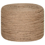 NNEVL Jute Rope 250 m Long 8 mm Thick
