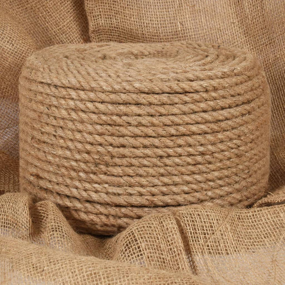NNEVL Jute Rope 50 m Long 10 mm Thick
