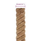 NNEVL Jute Rope 5 m Long 36 mm Thick