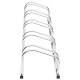 NNEVL Bike Rack for 5 Bikes Galvanised Steel