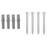 NNEVL Bike Rack for 5 Bikes Galvanised Steel