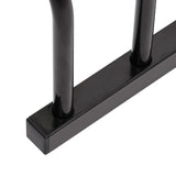 NNEVL Bike Rack for 2 Bikes Black Steel