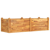 NNEVL Garden Raised Bed 160x60x44 cm Solid Wood Acacia