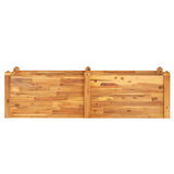NNEVL Garden Raised Bed 160x60x44 cm Solid Wood Acacia