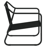 NNEVL 2-Seater Garden Bench with Cushion Anthracite Steel