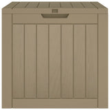 NNEVL Garden Storage Box Grey 55.5x43x53 cm Polypropylene