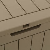 NNEVL Garden Storage Box Grey 55.5x43x53 cm Polypropylene