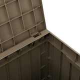 NNEVL Garden Storage Box Grey 55.5x43x53 cm Polypropylene