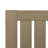 NNEVL Garden Adirondack Chair Light Brown Polypropylene