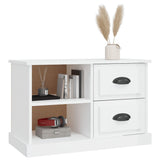 NNEVL TV Cabinet High Gloss White 73x35.5x47.5 cm Engineered Wood