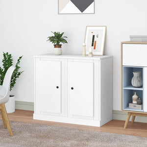 NNEVL Sideboards 2 pcs White 37.5x35.5x67.5 cm Engineered Wood