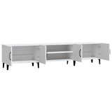 NNEVL TV Cabinet White 180x31.5x40 cm Engineered Wood