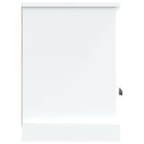NNEVL TV Cabinet White 100x35x50 cm Engineered Wood