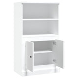 NNEVL Highboard White 60x35.5x103.5 cm Engineered Wood