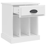 NNEVL Bedside Cabinets 2 pcs White 43x36x50 cm