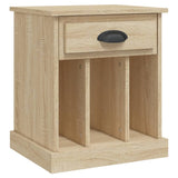 NNEVL Bedside Cabinets 2 pcs Sonoma Oak 43x36x50 cm