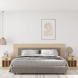 NNEVL Bedside Cabinets 2 pcs Sonoma Oak 43x36x50 cm