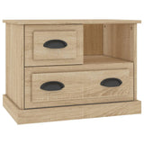 NNEVL Bedside Cabinet Sonoma Oak 60x39x45 cm
