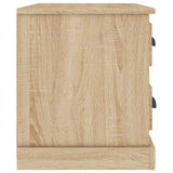 NNEVL Bedside Cabinet Sonoma Oak 60x39x45 cm