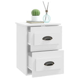 NNEVL Wall-mounted Bedside Cabinets 2 pcs White 41.5x36x53cm