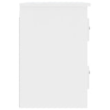 NNEVL Wall-mounted Bedside Cabinets 2 pcs White 41.5x36x53cm