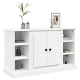 NNEVL Sideboard White 100x35.5x60 cm Engineered Wood