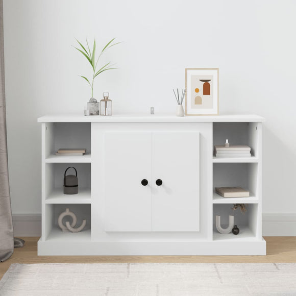 NNEVL Sideboard White 100x35.5x60 cm Engineered Wood
