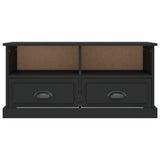NNEVL TV Cabinet Black 93x35.5x45 cm Engineered Wood