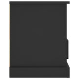 NNEVL TV Cabinet Black 93x35.5x45 cm Engineered Wood