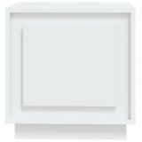 NNEVL Bedside Cabinets 2 pcs White 44x35x45 cm Engineered Wood