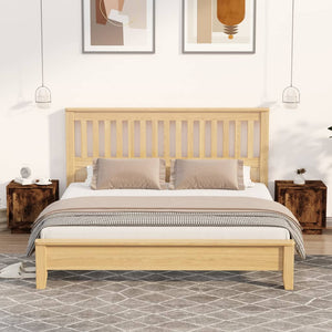 NNEVL Bedside Cabinets 2 pcs Smoked Oak 44x35x45 cm Engineered Wood