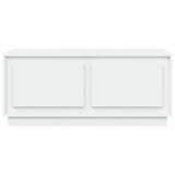 NNEVL Coffee Table White 102x50x44 cm Engineered Wood