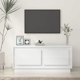 NNEVL Coffee Table High Gloss White 102x50x44 cm Engineered Wood