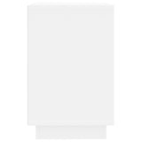 NNEVL Sideboard White 102x35x55 cm Engineered Wood